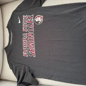 Nike Black Florida State Seminoles Tee